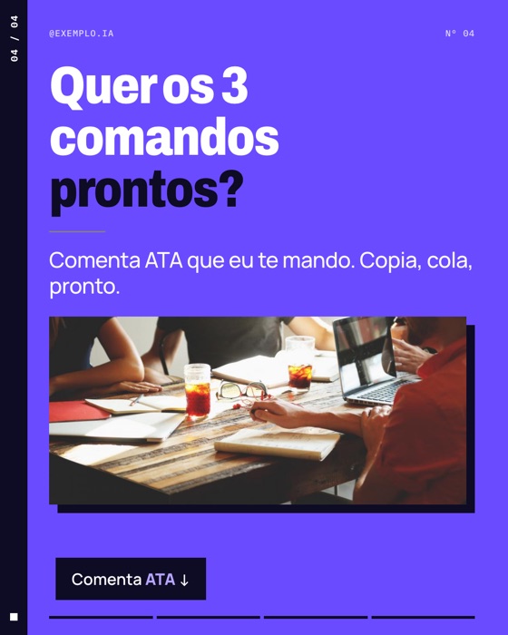 Slide 4 do carrossel de exemplo de tecnologia